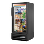 True GDM-10PT-HC-TSL01 - Pass-Thru Merchandiser, one-section, (1) glass hinged door front and rear